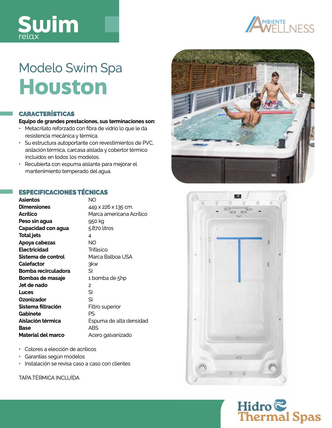 Houston Swim Spa